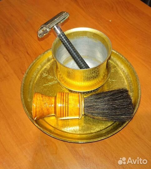 Набор посуды для бритья ретро, времён СССР