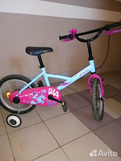 Детский велосипед btwin 16