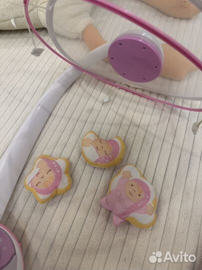 Детский мобиль в кроватку музыкальный