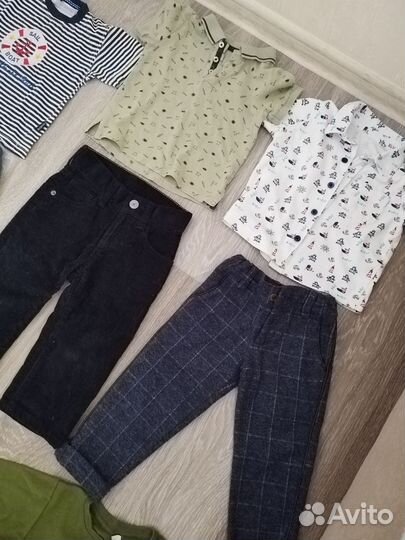 Детские вещи пакетом на мальчика 80-86