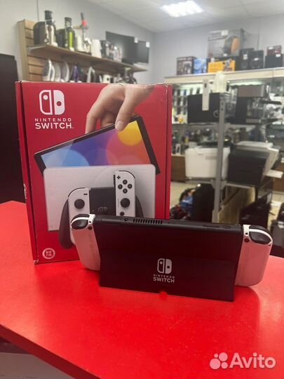 Игровая приставка Nintendo Switch oled 64 гб