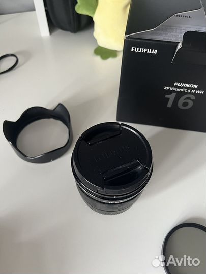 Объектив Fujinon XF 16mm f/1.4 R WR