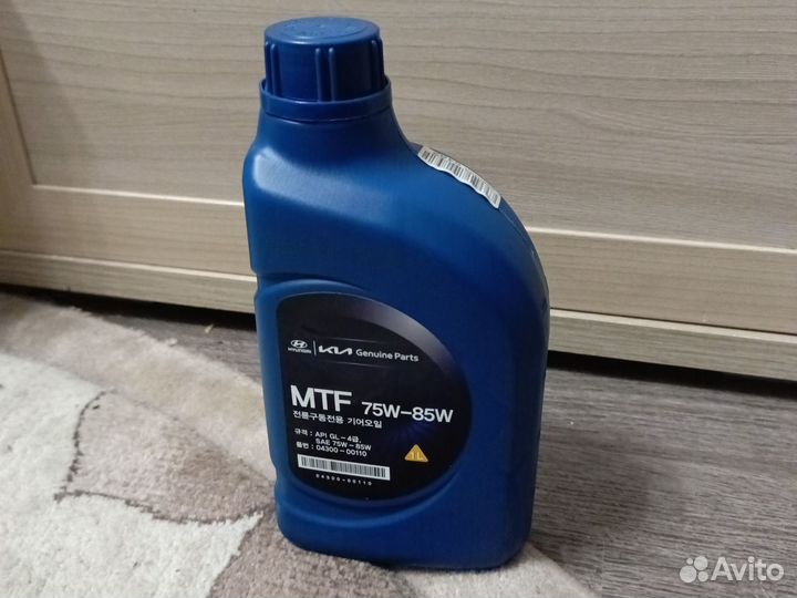 Масло трансмиссионное mobis MTF 75W-85 GL-4 1л