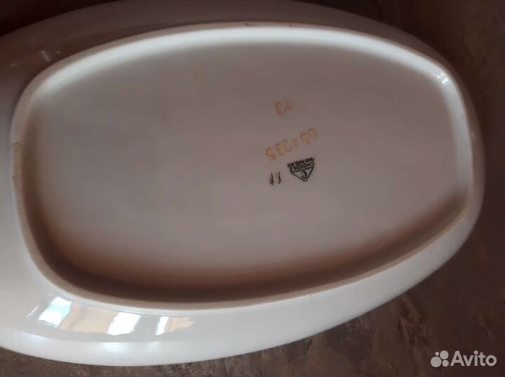 Блюдо фарфор