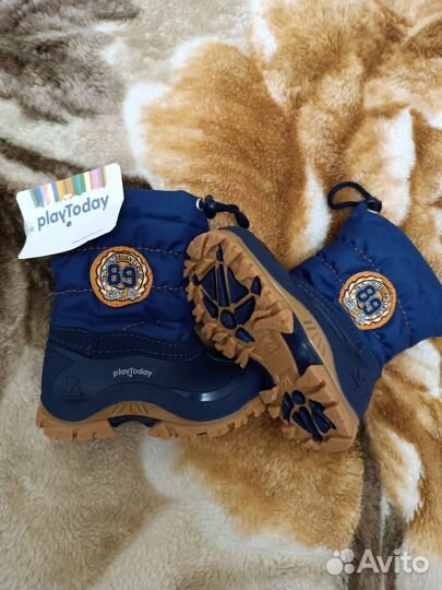 Детские резиновые сапоги 21 размер