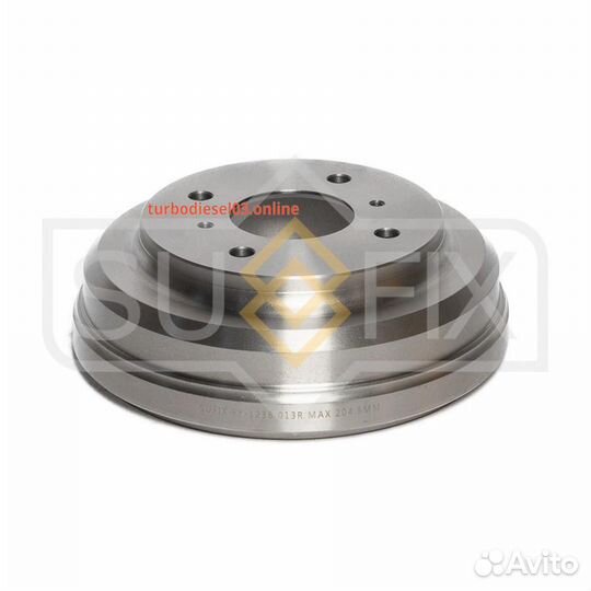 Барабан тормозной зад прав/лев FY1238 sufix