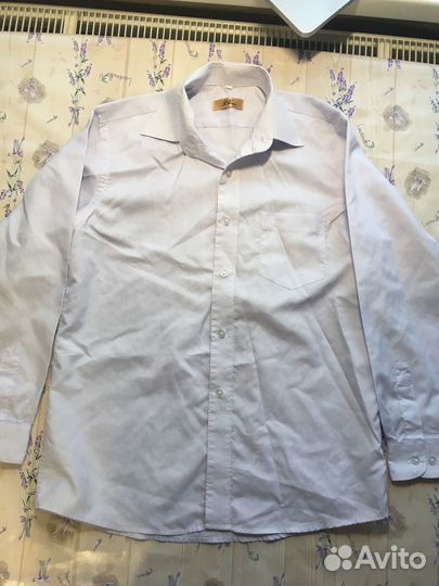 Рубашка на мальчика с длинным рукавом