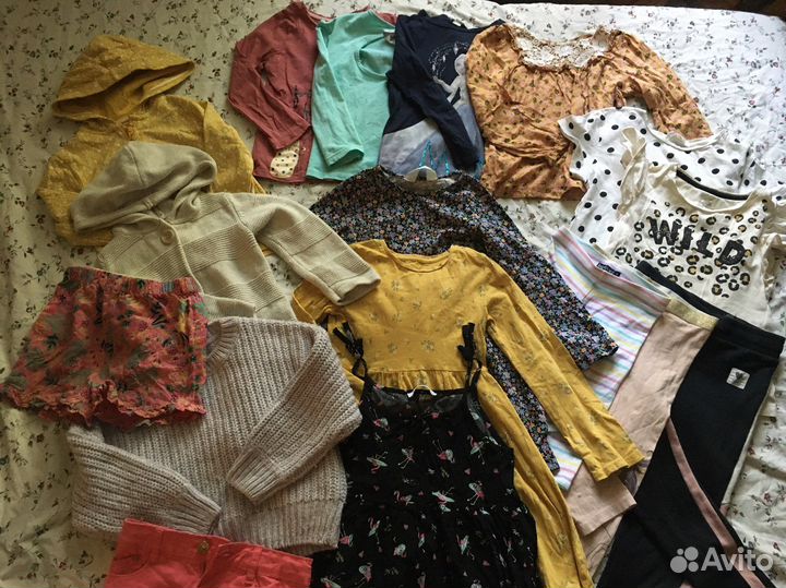 Пакет вещей для девочки 4-5