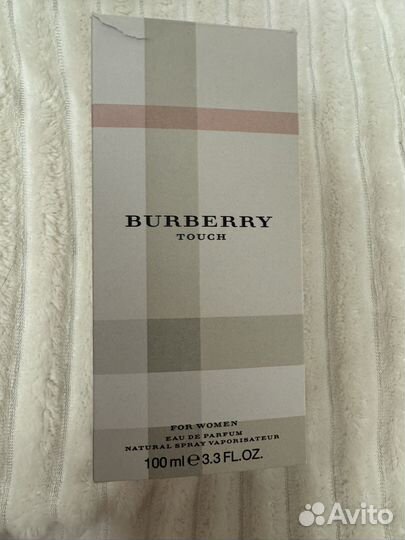 Парфюмерная вода burberry touch