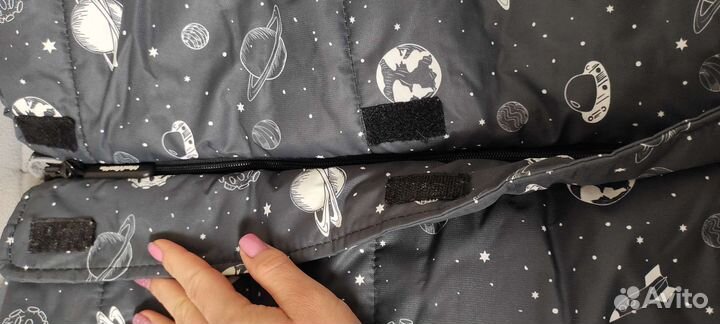 Зимний конверт в коляску