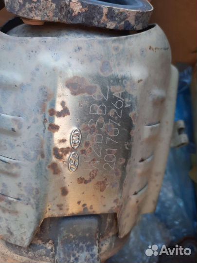 Выпускной коллектор катализатор Хендай Крета Соляр