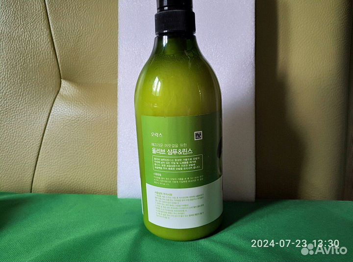 Шампунь Oriox оливковый корейский