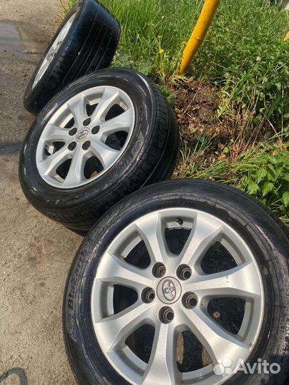 Литые диски r 16. 5 114 3 на Тойота Камри