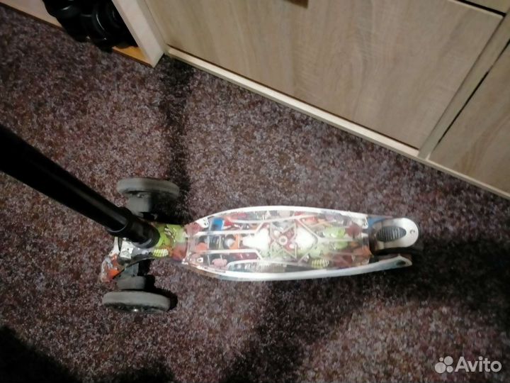 Самокат детский трехколесный