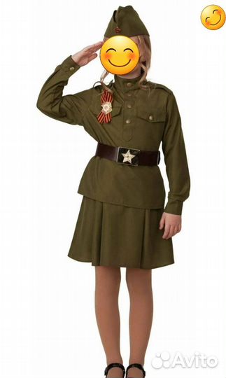 Костюм к 9 мая, на девочку