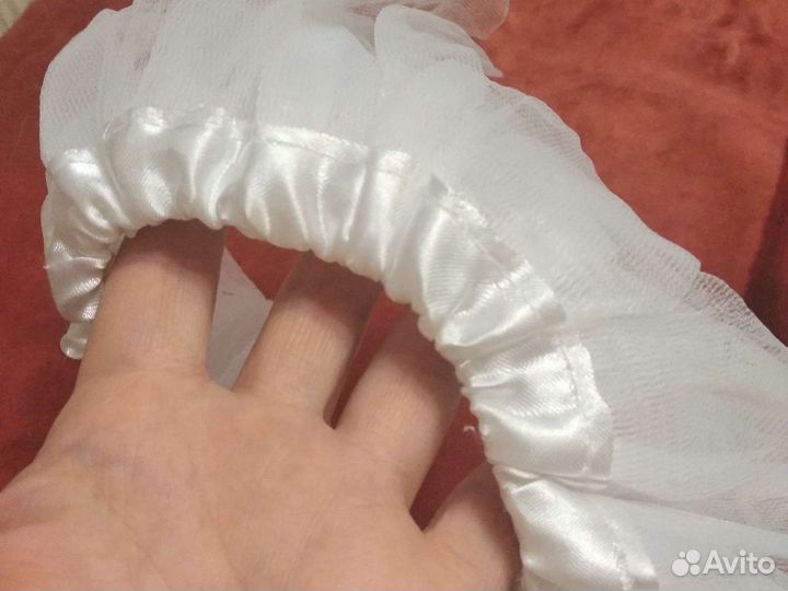 Новогодняя юбочка-снежинка на 2-4 года