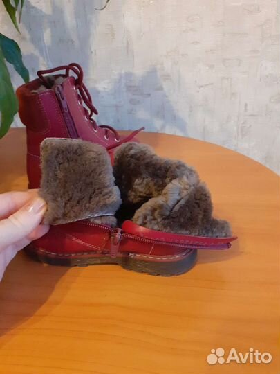 Сапоги на девочку Зима