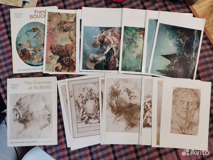 Наборы открыток художники, Пушкин