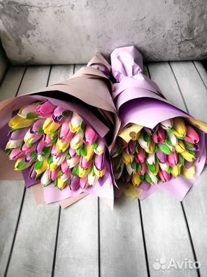 Букет Тюльпаны к 1 сентября