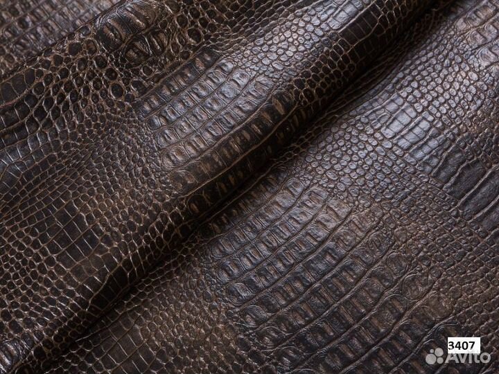 Экокожа Крокошайн крокодил