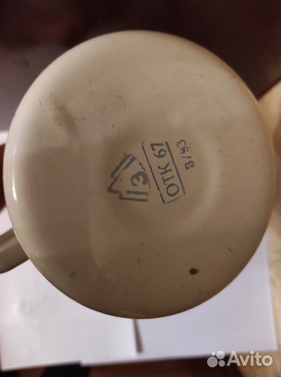 Чайник - Кофейник эмалированный СССР