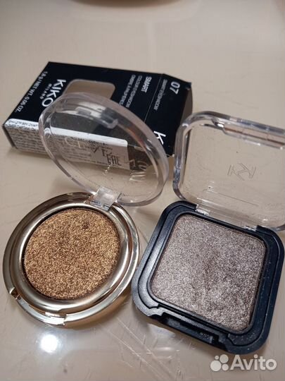 Сет теней для век Clarins ombre sparkle и Kiko