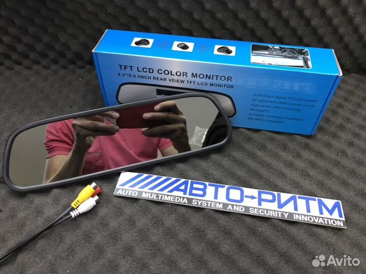 Зеркало монитор для камеры заднего вида