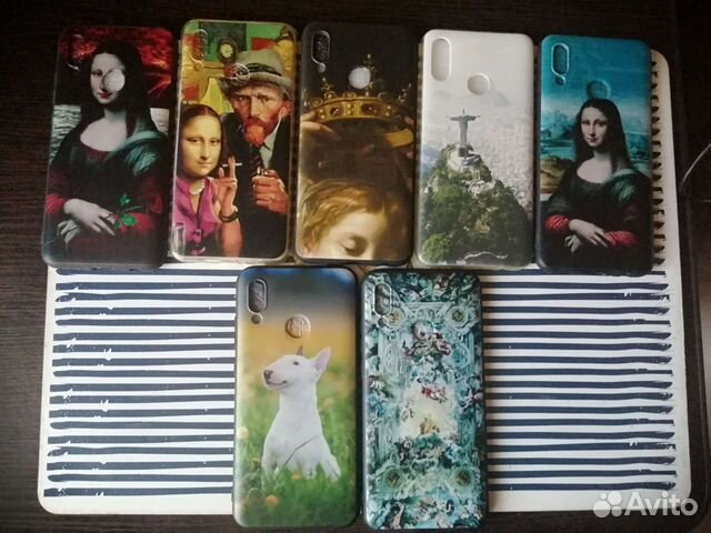 Чехлы на телефон Honor 10 Lite 7 шт