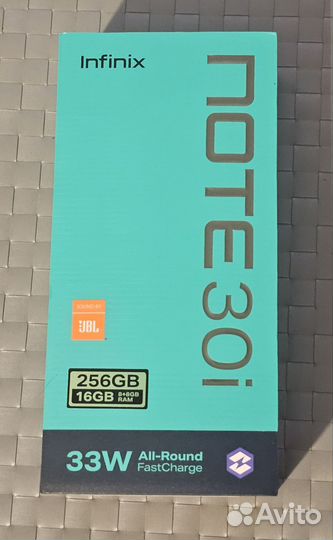Infinix NOTE 30i, 8/256 ГБ