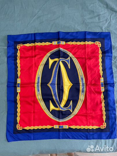 Шелковый платок Mus de Cartier