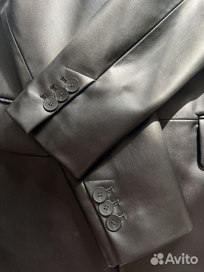 Кожаный Пиджак zara