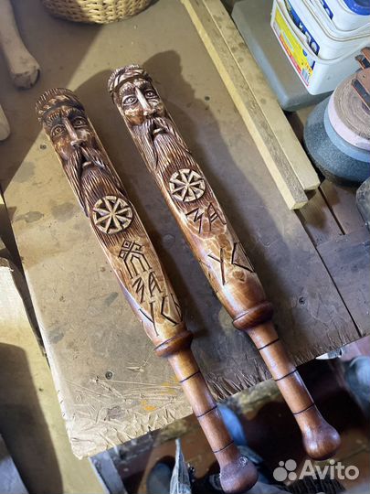 Деревянные биты