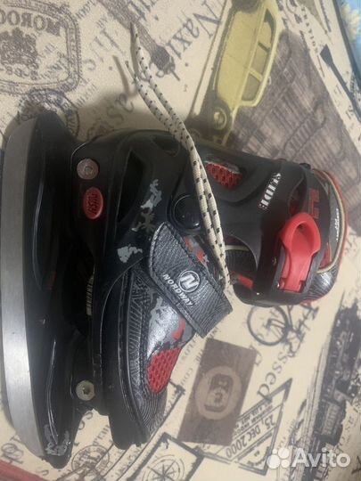 Коньки детские раздвижные 27 30