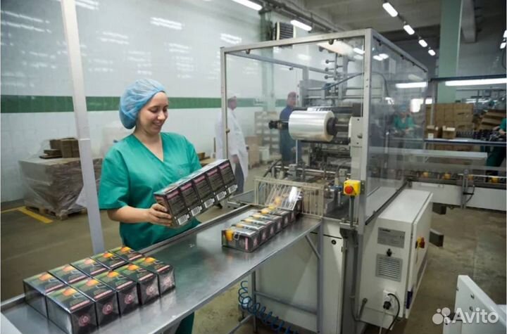 Москва Вахта - Оператор линии на производство чая