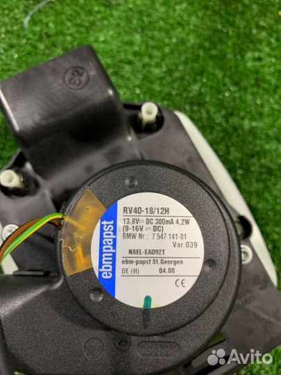 Вентилятор охлаждения эбу Bmw 3 E90 N52B25 2008