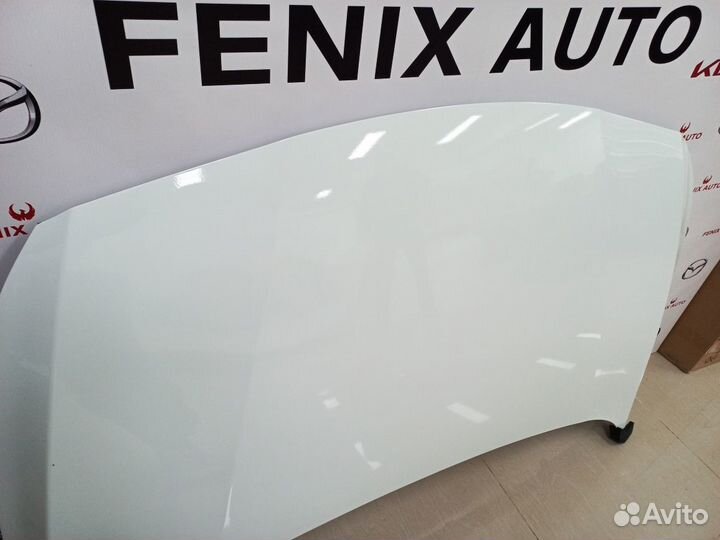 Капот Hyundai Solaris 2014-2017 год Белый