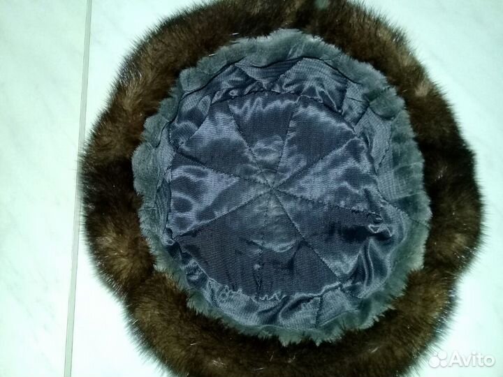 Мужская шапка норковая