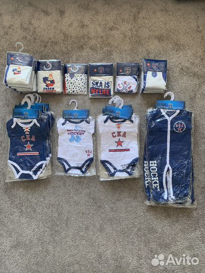 Боди и ползунки 74/80 размер