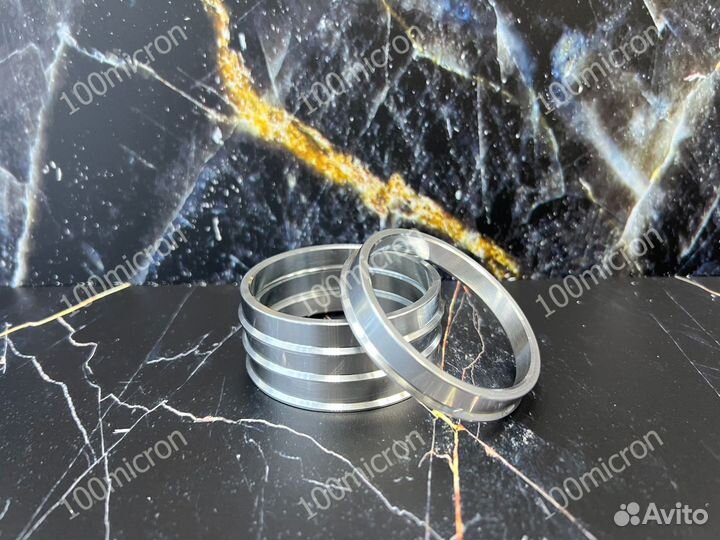 Центровочные кольца алюминиевые, 66,6 - 57,1