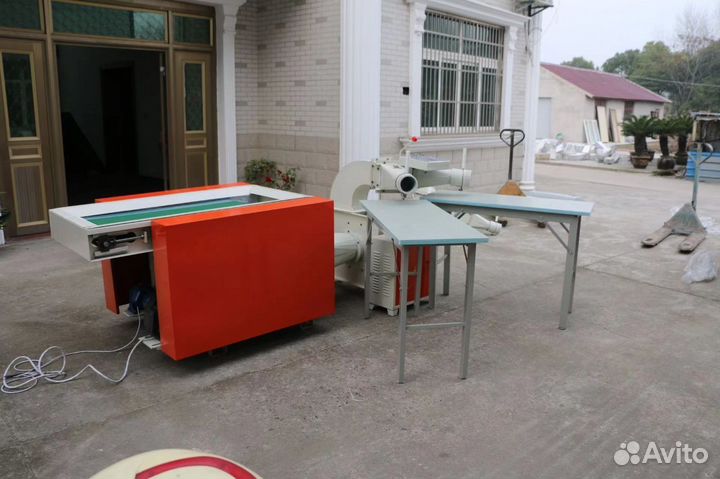 Комбинированная линия для набивки подушек