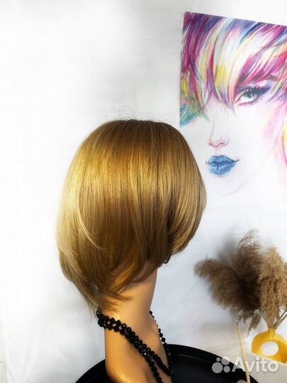 Накладка из натуральных волос