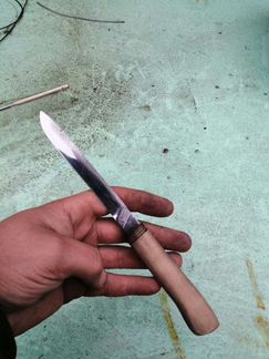 Нож ручной работы
