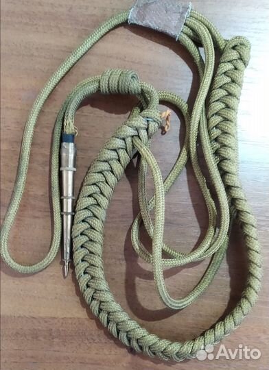 Аксельбант офицерский СССР 1993г на дембель