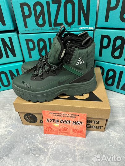 Ботинки Nike ACG Air Zoom Gaiadome Gore Tex Green