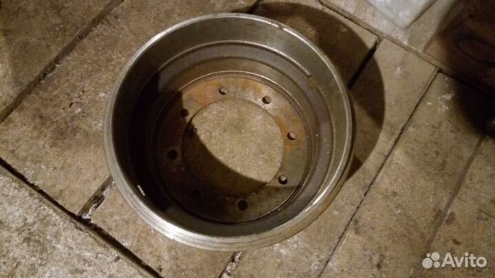 Барабан тормозной, передний (8 шп) паз / газ