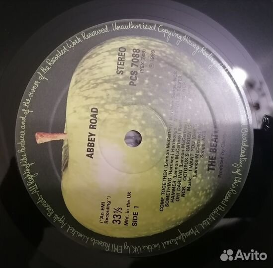 Lp The Beatles Abbey Road 1969 EMI Apple UK Mint