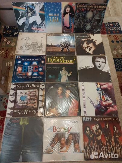 Топовые пластинки,зарубежный рок,поп,диско