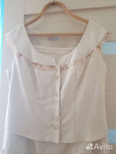 Льняной костюмчик