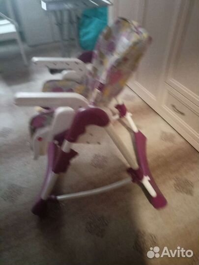 Стульчик для кормления happy baby