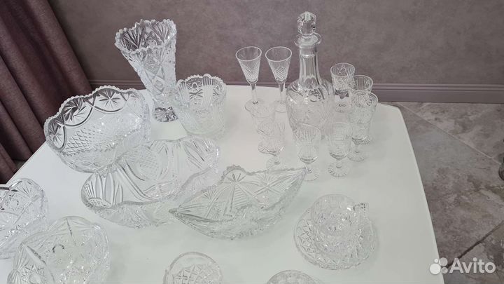 Хрустальная посуда СССР